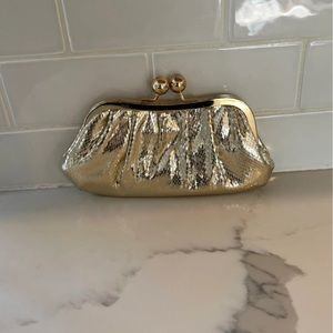 Gold Clutch Purse